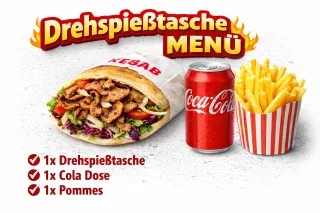 Drehspießtasche MENÜ