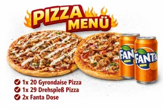 Pizza MENÜ